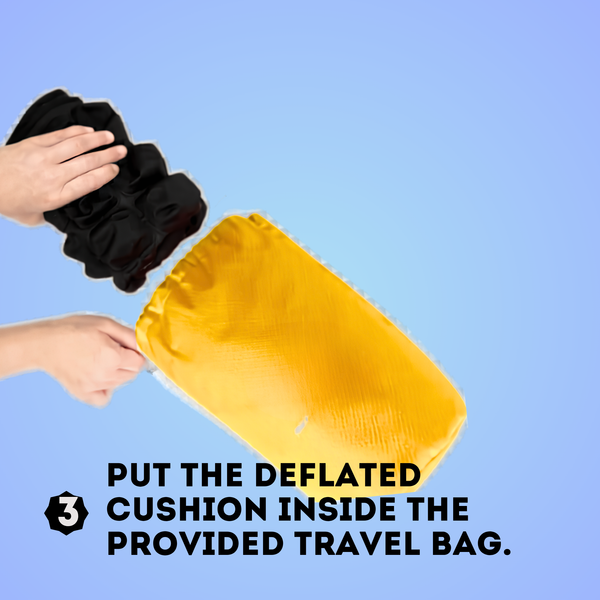 Feel pressure relief instantly